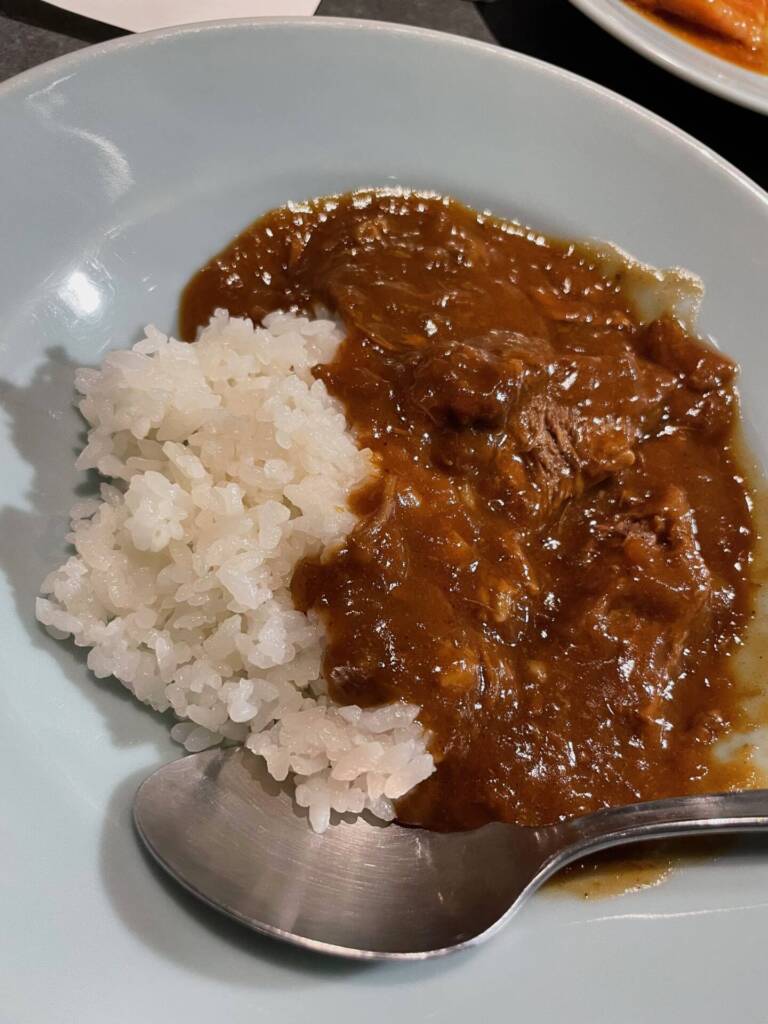 一心不乱　◆〆飯◆　特製牛タンカレー