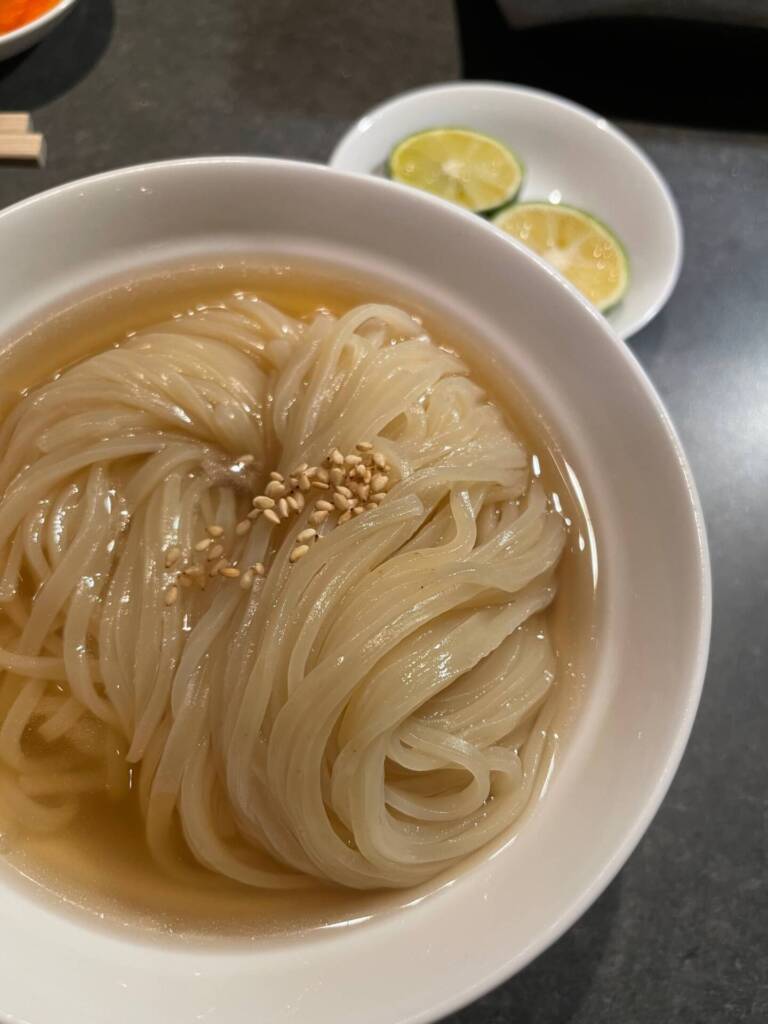 一心不乱　◆〆麺◆　すだち冷麺